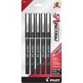 thumbnail image 1 of fafa-Precise V5 Stick Rolling Ball Pens, Extra Fine Point, 5-Pack, Black Ink -26010, 1 of 4