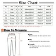 thumbnail image 2 of Wdfiry Men's Slacks Solid Color Elastic Waist Straight Leg Business Pants Big And Tall Mens Dress Pants with Pockets, 2 of 2