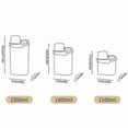 thumbnail image 5 of Airtight Laundry Detergent Powder Storage Container with Scoop, Clear Plastic Dispenser Box for Kitchen & Utility Room Organization, 5 of 5