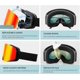 thumbnail image 3 of Antifog Snowboard Goggles Double Layers Ski Goggles Protections Ski Goggles Snow Goggles For Men Women, 3 of 5