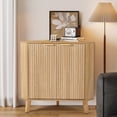 thumbnail image 2 of HOMREST Corner Cabinet with USB Ports and Outlets, 2-Tier Wooden Storage Shelf, Natural Wood Finish Organizer for Living Room, Bedroom, Study, Light Wood Tone, 2 of 7