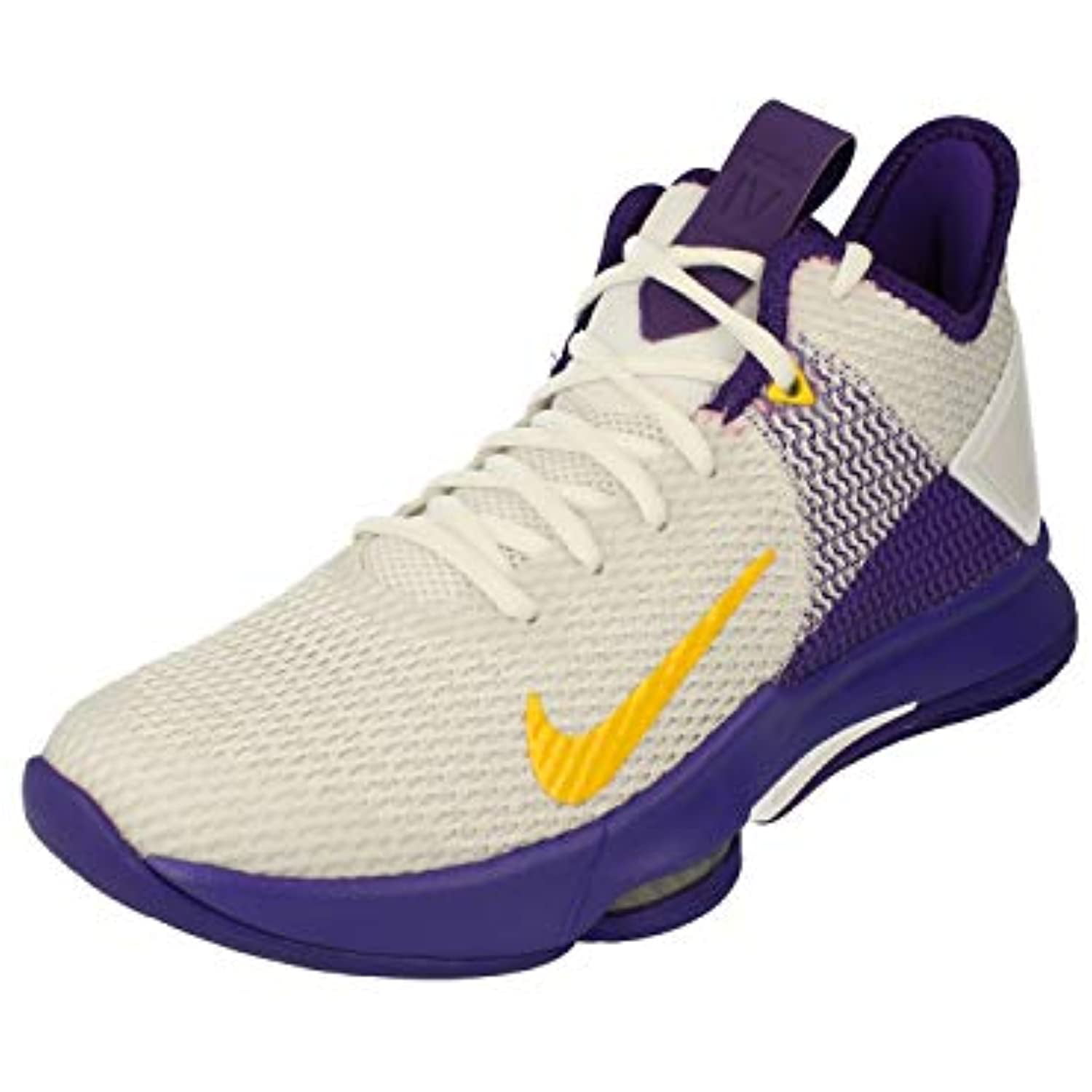 kin gevoeligheid gebied Nike Lebron Witness IV Mens Basketball Trainers BV7427 Sneakers Shoes (UK  8.5 US 9.5 EU 43, White Amarillo Field Purple 100) - Walmart.com