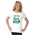 thumbnail image 3 of Date Vegan Boy Vegetarian Healthy Womens Slim Fit Graphic Tee Brisco Brands M, 3 of 5