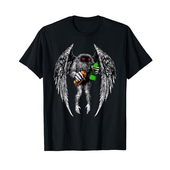 Mothman Cryptozoology Vintage Cryptid T-Shirt