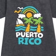 thumbnail image 2 of Instant Message - Puerto Rico - Toddler & Youth Girls Fleece Dress, 2 of 5