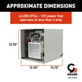 thumbnail image 4 of Lippert Composants Chauffe-Eau 2GWHAM Girard; Gaz; à la Demande/sans Réservoir; 42000 BTU; Non Portable; Porte d'Accès à Acheter Séparément, 4 of 10