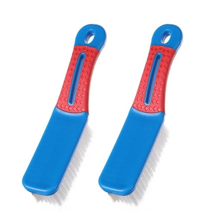 

Multifunctional Shoe Brush Cleaner Easy to Brush off Stain for Household Shoes Cleaning Blue