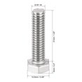thumbnail image 2 of 5/16-18x1-1/4" 304 Stainless Steel Hex Head Screw Bolts 5pcs, 2 of 3