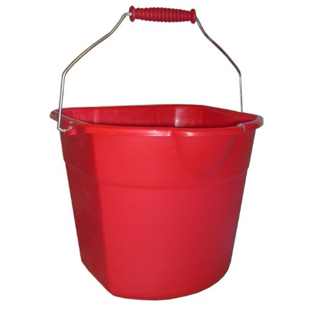 H268 Mop Bucket 17Qt Red