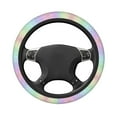 thumbnail image 3 of Gaeub Beautiful Glitter Breathable Stretch Elastic Steering Wheel Cover, Cool in Summer and Warm in Winter, Universal 15 inch, 3 of 8
