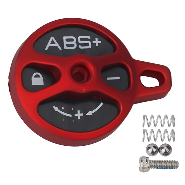 GLFILL Road Bike Front Fork Lock Cap Shoulder Control Lock Cover Manual Lockout Assembly For SR For SUNTOUR Lockcover Accessories red