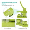 thumbnail image 5 of Button Badge Maker Machine, Mould Customized Buttons DIY Personal Badge Making Handmade, 5 of 9