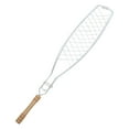 thumbnail image 4 of Almencla Panier à Poisson Pratique avec Poignée en Bois pour Camping Crevettes Poignée Ronde Extérieure, 4 of 8