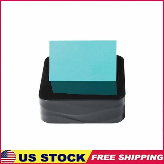 Wave Design Note Dispenser W/ Adhesive Pop Up Notes Desk Organization 90 Sheets