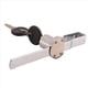 thumbnail image 2 of 4X Cerradura de Vitrina Cerradura para Puerta Corrediza de Vidrio Cerradura de Trinquete Cerradura del Gabinete de Vidrio de Seguridad con 2 Llaves, 2 of 5