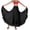 Black, variant on Arlun Spanish Traditional Festival Long Skirts for Women High Waisted Ruffle Flared Swing Flowy Mesh Maxi Skirts Loose Lightweight Standard Ballroom Dance Fancy Training Skirt Blue M