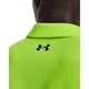 thumbnail image 5 of Polo de golf Under Armour Tech Lime Surge, negro, pequeño y alto, 5 of 6