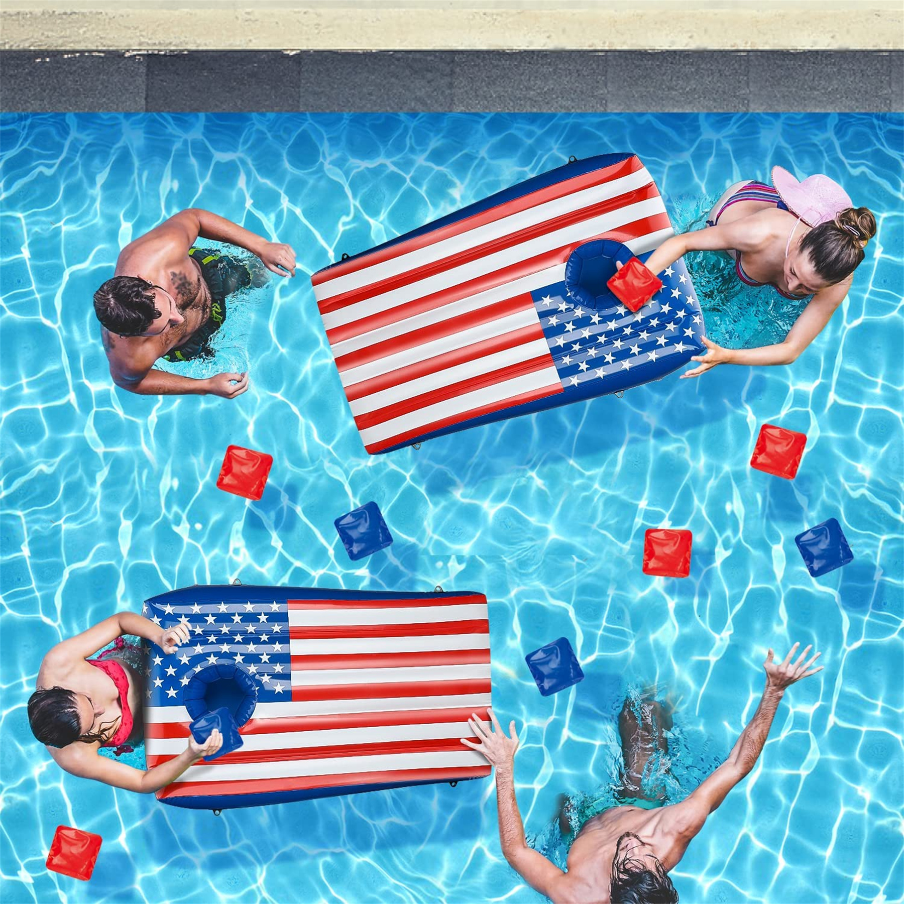 Pool Games for Adults and Family (2 Pack)