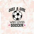 thumbnail image 4 of Inktastic Just a Girl Who Loves Soccer Girls Baby Bodysuit, 4 of 5