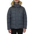thumbnail image 2 of GBH Men's Heavyweight Bomber Parka Zip Jacket With Detachable Hood, 2 of 4