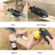 thumbnail image 4 of Pala de camping ultraligera de acero inoxidable con funda de transporte y herramienta multiusos para jardinería, senderismo y aventuras al aire libre, 4 of 8