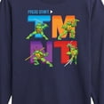 thumbnail image 3 of Teenage Muntant Ninja Turtles - Press Start Grid  - Toddler And Youth Long Sleeve Graphic T-Shirt, 3 of 5