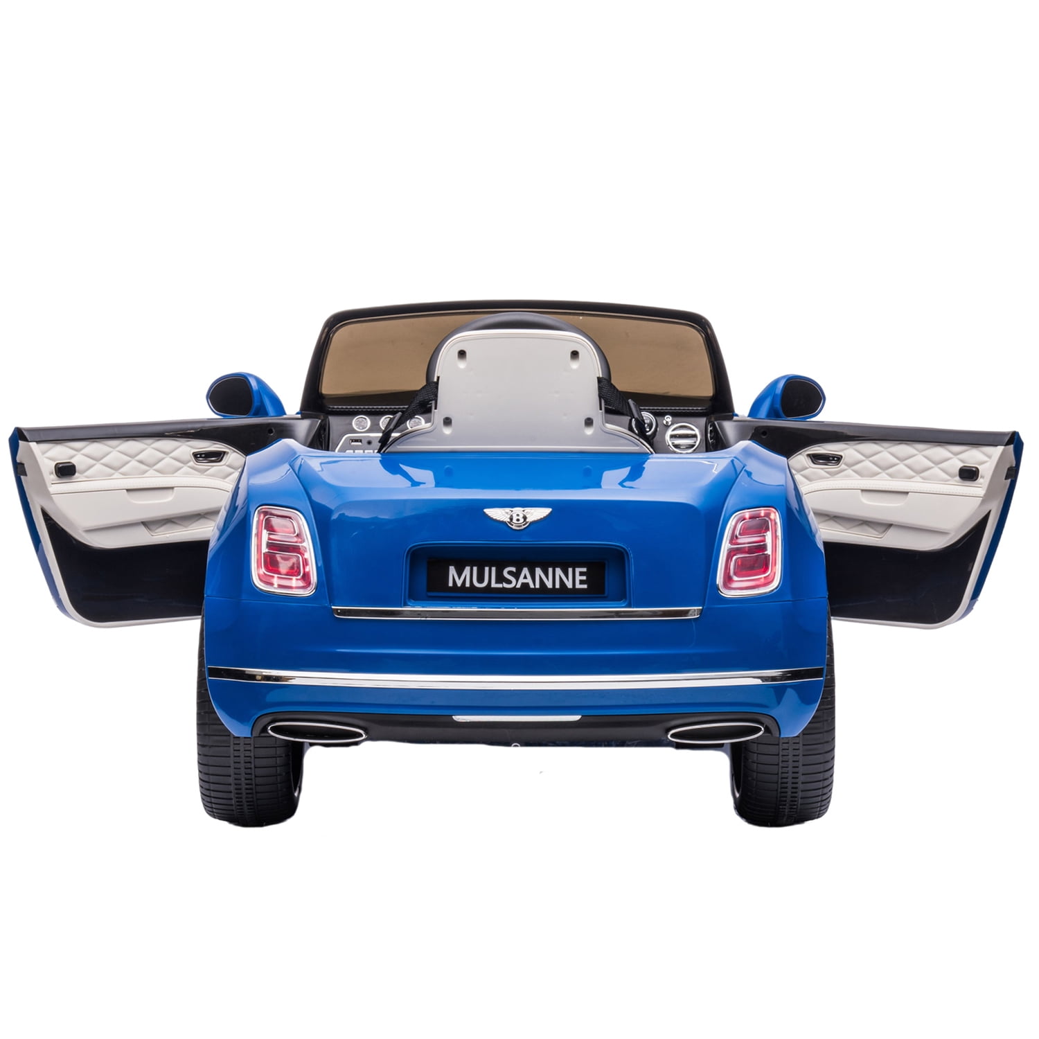 CIPACHO 12 V Electric Kid Ride On Car, Bentley Mulsanne Licensed Cars for Kids, Powered 4 Wheels Motorized Vehicles Children Toys, 2 Speeds, Blue CIPACHO 12 V Electric Kid Ride On Car, Bentley Mulsanne Licensed Cars for Kids, Powered 4 Wheels Motorized Vehicles Children Toys, 2 Speeds, Blue