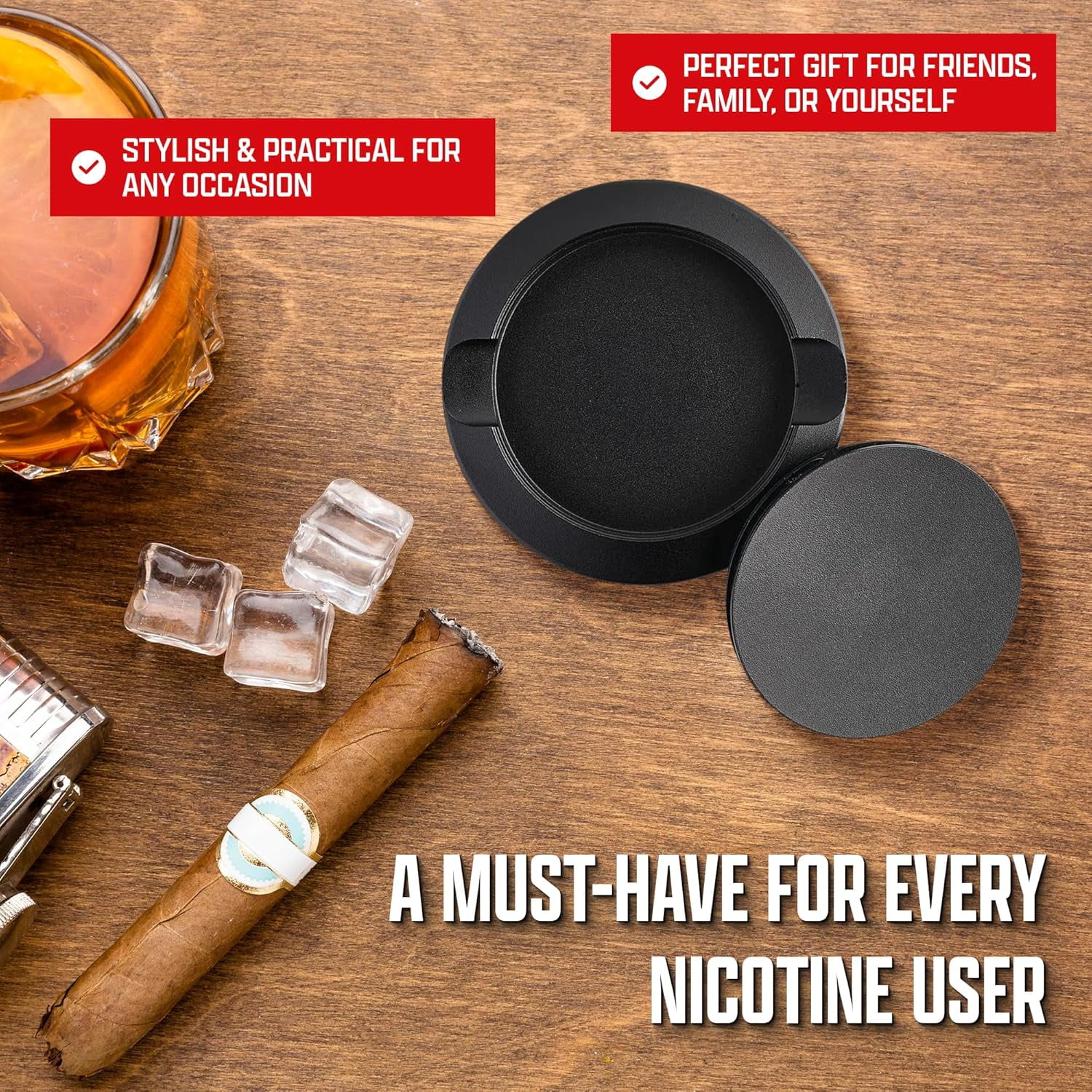 2-Pack Slim Aluminum Zyn Cases - Discreet Nicotine Pouch Holders, Holds 15 Pouches, Ultra Thin 3 thumbnail image