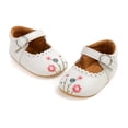 thumbnail image 7 of WAYUTE Toddler Boy Shoes Baby Sneakers Embroidered Soft Non Sole First Walking Shoes for Comfort Casual Outdoor, 7 of 7