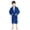 Navy, variant on SKYLINEWEARS Terry Cloth Toddler Bathrobe for Girls and Boys Shawl Robes Blue Size 4