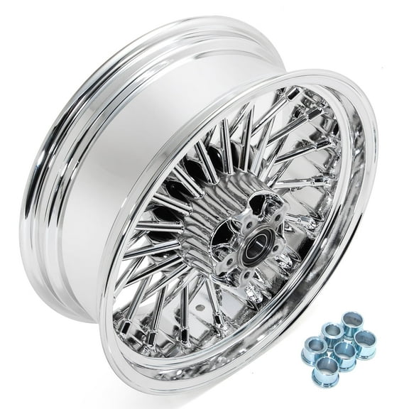 16x5.5 Fat Spoke Rear Wheel Rim for Harley Dyna Fat Bob FXDF Street Bob FXDB Softail Deuce Slim Breakout Custom