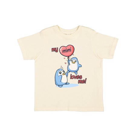 

Inktastic My Mimi Loves Me Gift Toddler Boy or Toddler Girl T-Shirt