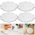 thumbnail image 6 of 4pcs Glass Tea Saucers Glass Costers Glass Tea Cup Mats Tea Set Saucers Glass Saucers, 6 of 7