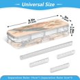 thumbnail image 3 of Plastic Pencil Box Large Capacity Pencil Boxes Clear Boxes with Snap-Tight Lid Stylish Office Supplies Storage Organizer Box Bluebird on Elegant Branch, 3 of 7
