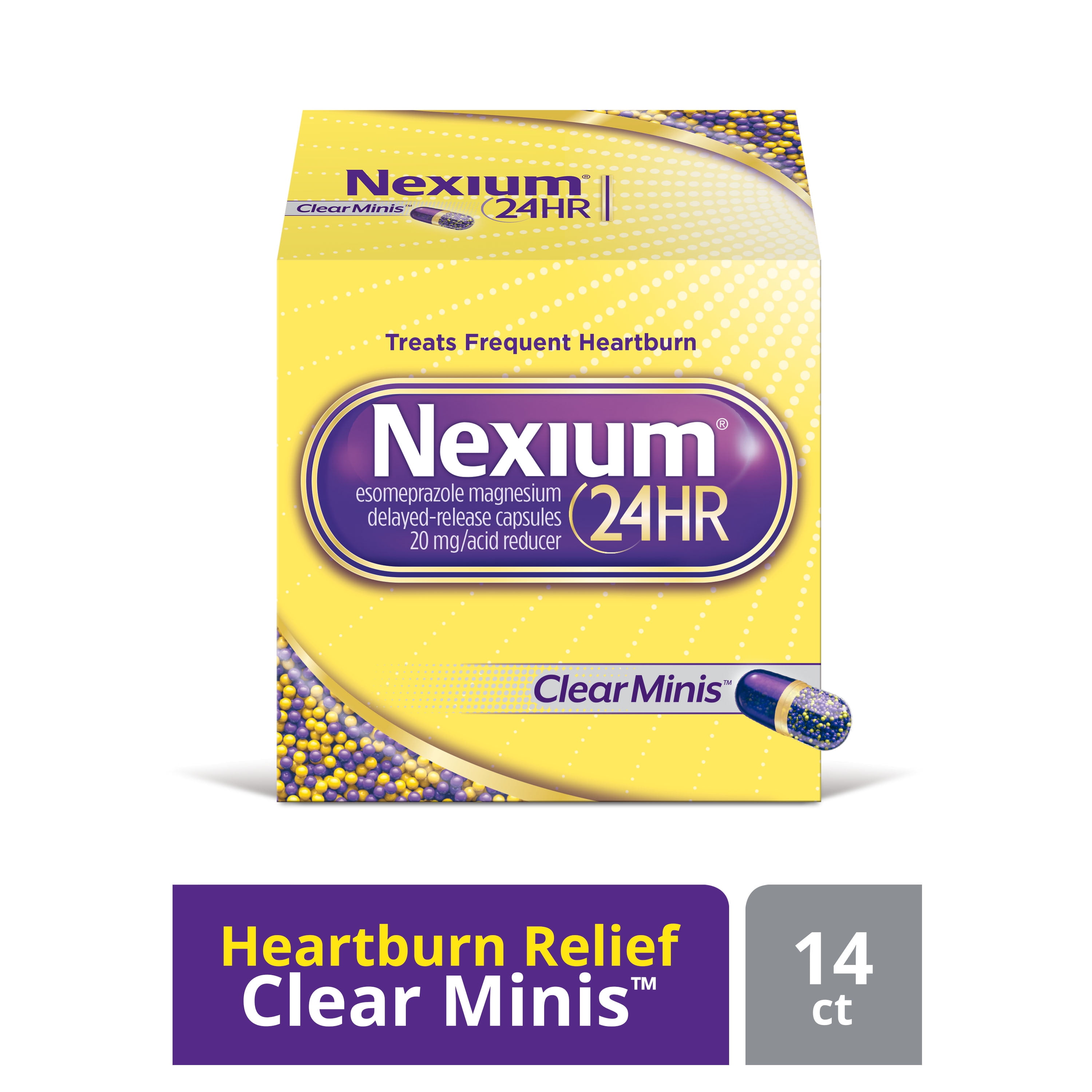 Nexium 24HR ClearMinis Delayed Release Heartburn Relief Capsules
