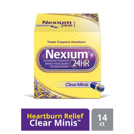 Nexium 24HR ClearMinis Delayed Release Heartburn Relief (Best Heartburn Medicine For Pregnancy)
