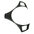 thumbnail image 4 of Steering Wheel Frame Cover Trim, Wear  Steering Wheel Frame Trim High Strength Carbon Fiber Pattern Stylish Strong Protection  For 3 Series E90 E92 E93, 4 of 8