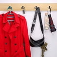 thumbnail image 2 of Perchero de pared de estilo moderno, de zinc fundido a presión, con ganchos dobles retro para baños, dormitorios, armarios, garajes, sótanos y entradas, con diseño que ahorra espacio y que combina, 2 of 5