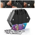 thumbnail image 1 of Navaja plegable multifuncional, llavero multiherramienta hexagonal, llavero multiherramienta portátil, llavero multiherramienta, diseño personalizado, 1 of 10