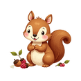 thumbnail image 3 of cartoon Squirrel Stickers Stickers, Waterproof Squirrel Stickers Sticker for Water Bottle Laptop Phone Cases Planner Skateboard Luggage Helmet Party Favor Decor, Ideal for Adults Teens Teacher Rewards, 3 of 9