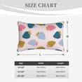 thumbnail image 3 of Plush Throw Pillow Covers, cartoon strawberries Pillow Cases with Invisible Zipper, Breathable Microfiber Pillow Cases Standard Size for Sleeping Bedroom Sofa Living Room 16x24, 3 of 5