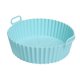 thumbnail image 1 of Air Liner Silicona Freidoras Cesta Horno Revestimientos Antiadherentes Fácil Limpieza ( ) Azul, 1 of 3