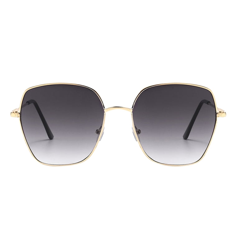 Plastic Full Rim Round Sunglasses with Polarized Gradient Lenses Round Gradient Sunglasses Gray Brown Polarized Sunglasses  main image 3