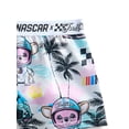 thumbnail image 3 of Justice Girls x Nascar Short Sleeve Button Top, Shorts and Eye Mask Pajama Set, 3-Piece, Sizes 5-18, 3 of 3
