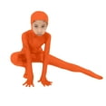 thumbnail image 5 of WMTBSRSW 3-18 YearsBoys Girls Full Cover Bodysuits with Open Face Stretchy Slim Fit Performance Jumpsuit Special Dress up Photo Clothes 6-7 Years, 5 of 6