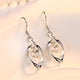 thumbnail image 5 of Pendientes para mujer, regalos para mujer, pendientes de moda para mujer, pendientes de circonita, pendientes de borlas giratorias, joyería de moda, pendientes para mujer, 5 of 5