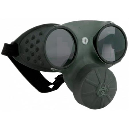 Gas Mask Glasses Adult Costume Accessory