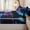 Cyan Purple, variant on Erosebridal Neon Hockey Player Print Zipper Twin Comforter Sets with Fitted Sheet and 2 Pillowcases,Glow Skater Dark Rink Star Accent Zipper Bedding Set,Cyan Purple,4-Piece,Black Reversible