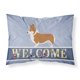 thumbnail image 1 of Funda de Almohada de Bienvenida Caroline's Treasures Pembroke Welsh Corgi Estándar, 1 of 1