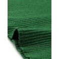 thumbnail image 5 of INSPIRE CHIC Chandail pour Femmes Ajusté à Manches Longues Col Cœur Tricoté S Vert, 5 of 5